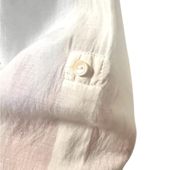 Zara Woman Elegant Cream Embroidered Women's Top - Picture 6 of 9